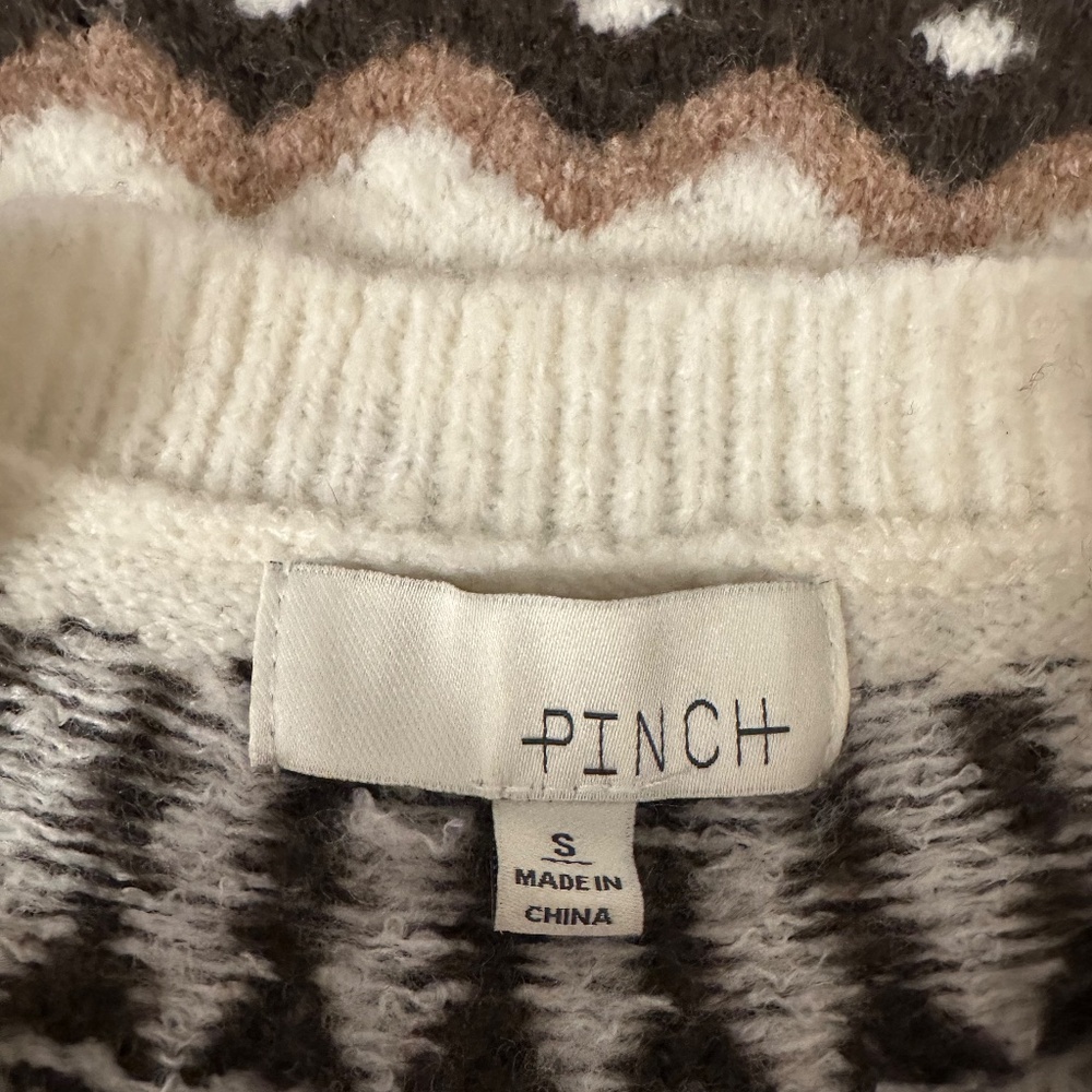 Pinch Easy Angles Retro Geometric Sweater | Size Small - Picture 8 of 11